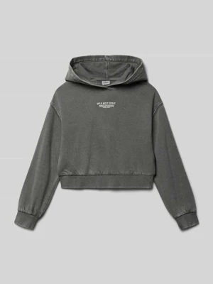Bluza z kapturem o kroju oversized z mieszanki bawełny s.Oliver RED LABEL