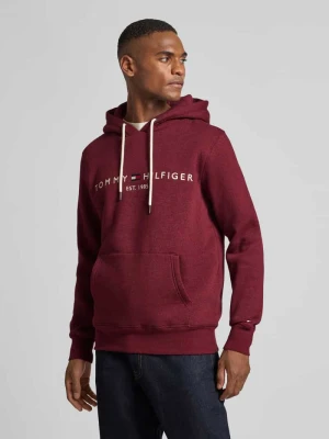 Bluza z kapturem o kroju oversized z mieszanki bawełny Tommy Hilfiger