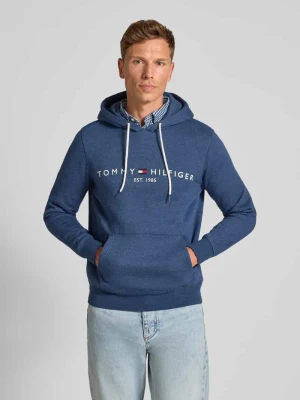 Bluza z kapturem o kroju oversized z mieszanki bawełny Tommy Hilfiger