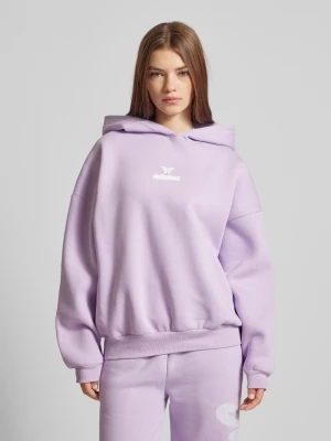 Bluza z kapturem o kroju oversized z nadrukiem z logo FELICIOUS