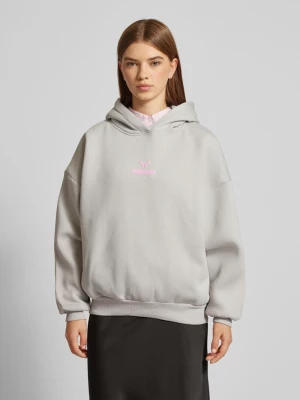 Bluza z kapturem o kroju oversized z nadrukiem z logo FELICIOUS