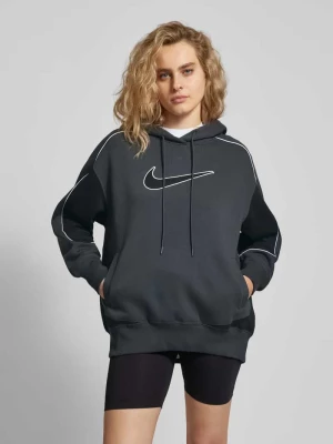 Bluza z kapturem o kroju oversized z wyhaftowanym logo Nike