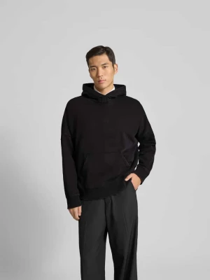 Bluza z kapturem o kroju oversized z wyhaftowanym logo Won Hundred Antracytowy