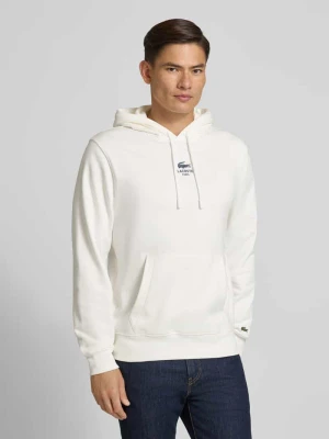 Bluza z kapturem o kroju regular fit z czystej bawełny Lacoste