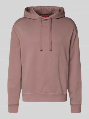 Bluza z kapturem o kroju regular fit z czystej bawełny model ‘DAPO’ HUGO