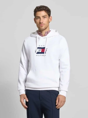 Bluza z kapturem o kroju regular fit z czystej bawełny Tommy Hilfiger