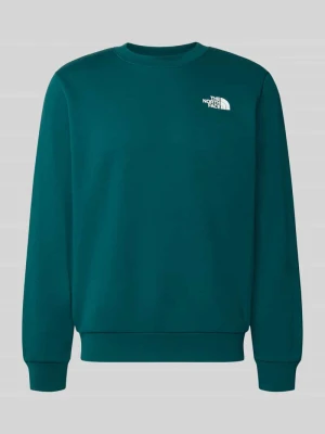 Bluza z kapturem o kroju regular fit z detalem z logo model „EVOLUTION BOX” The North Face Petrol