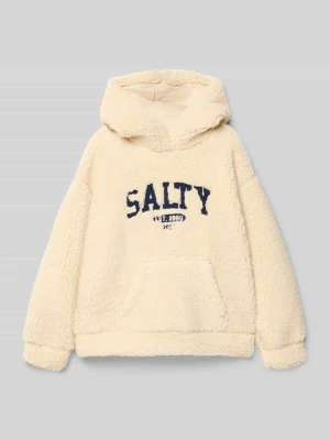 Bluza z kapturem o kroju regular fit z futerka model ‘Back’ Roxy