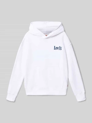 Bluza z kapturem o kroju regular fit z mieszanki bawełny Levi’s® Kids