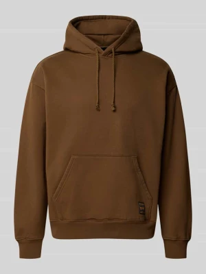 Bluza z kapturem o kroju regular fit z mieszanki bawełny Levi's Ciemnobrązowy