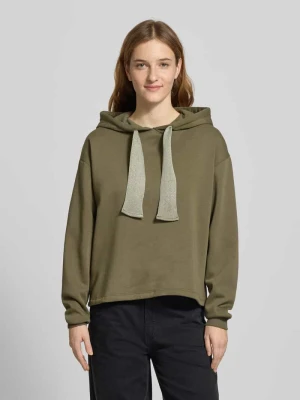 Bluza z kapturem o kroju regular fit z mieszanki bawełny model ‘CHILLI’ Pieces