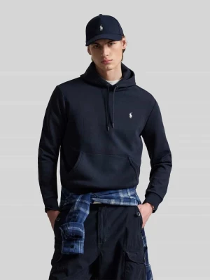 bluza z kapturem o kroju regular fit z mieszanki bawełny Polo Ralph Lauren Granatowy