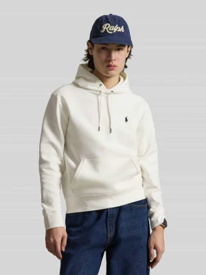 bluza z kapturem o kroju regular fit z mieszanki bawełny Polo Ralph Lauren Biały