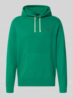 bluza z kapturem o kroju regular fit z mieszanki bawełny Polo Ralph Lauren Zielony