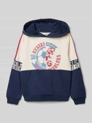 Bluza z kapturem o kroju regular fit z mieszanki bawełny s.Oliver RED LABEL