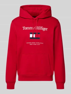 Bluza z kapturem o kroju regular fit z mieszanki bawełny Tommy Hilfiger