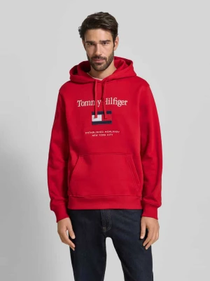 Bluza z kapturem o kroju regular fit z mieszanki bawełny Tommy Hilfiger
