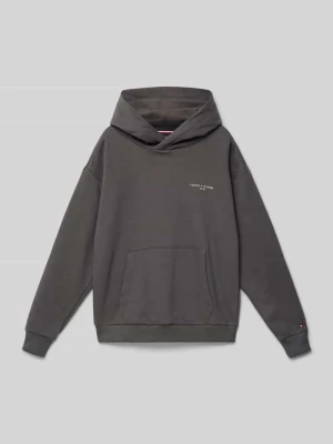 Bluza z kapturem o kroju regular fit z mieszanki bawełny Tommy Hilfiger Kids