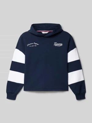 Bluza z kapturem o kroju regular fit z mieszanki bawełny Tommy Hilfiger Teens