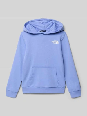 bluza z kapturem o kroju regular fit z nadrukiem z logo The North Face