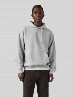 Bluza z kapturem o kroju relaxed fit z czystej bawełny Levi's Średnioszary
