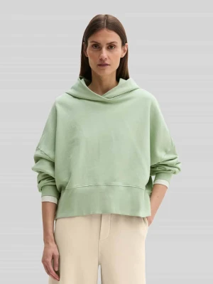 Bluza z kapturem o kroju relaxed fit z czystej bawełny Marc O'Polo