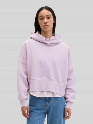 Bluza z kapturem o kroju relaxed fit z czystej bawełny Marc O'Polo