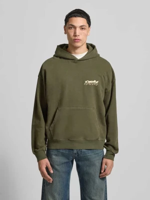 Bluza z kapturem o kroju relaxed fit z czystej bawełny model 'TWO HORSE' Levi's®