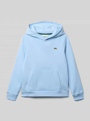 Bluza z kapturem o kroju relaxed fit z mieszanki bawełny Lacoste