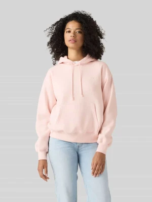Bluza z kapturem o kroju relaxed fit z mieszanki bawełny Levi's Różowy
