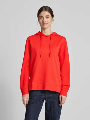 Bluza z kapturem o kroju relaxed fit z mieszanki bawełny z szerokimi troczkami s.Oliver RED LABEL