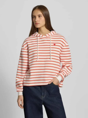 Bluza z kapturem o luźnym kroju z mieszanki bawełny model ‘CHILLI’ Pieces