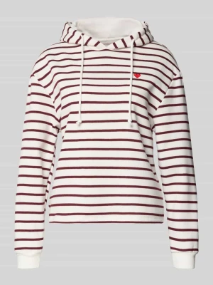 Bluza z kapturem o luźnym kroju z mieszanki bawełny model ‘CHILLI’ Pieces