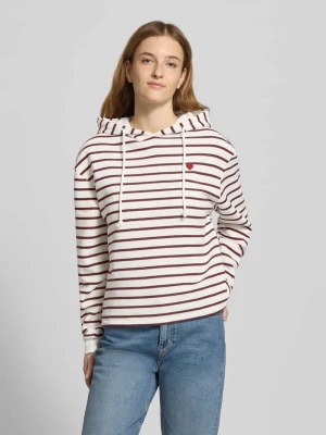 Bluza z kapturem o luźnym kroju z mieszanki bawełny model ‘CHILLI’ Pieces