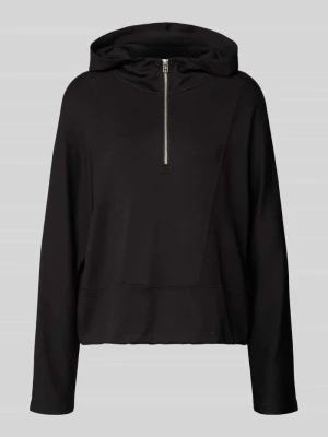 Bluza z kapturem o luźnym kroju z mieszanki wiskozy s.Oliver RED LABEL