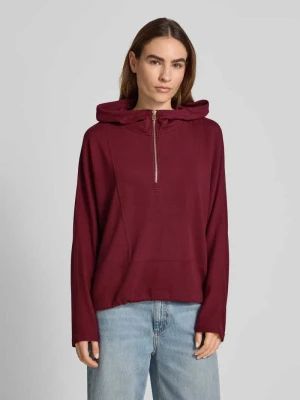 Bluza z kapturem o luźnym kroju z mieszanki wiskozy s.Oliver RED LABEL