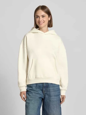 Bluza z kapturem, obniżonymi ramionami i kieszenią kangurką Review