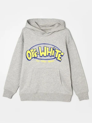 Bluza z kapturem Off White szary