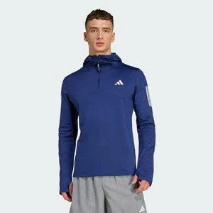 Bluza z kapturem Own The Run Winterized Hooded Half-Zip Adidas