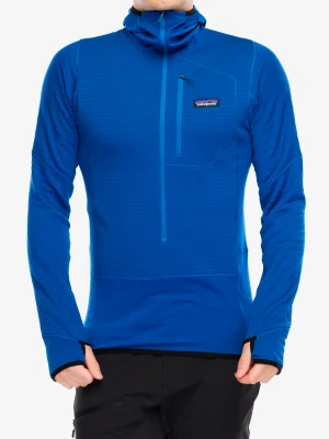 Bluza z kapturem Patagonia R1 Pullover Hoody - endles blue