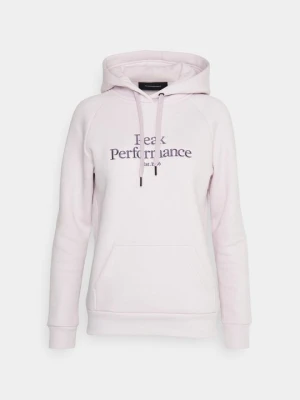 Bluza z kapturem Peak Performance jasnoróżowy