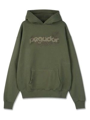 Bluza z kapturem Pegador oliwkowy