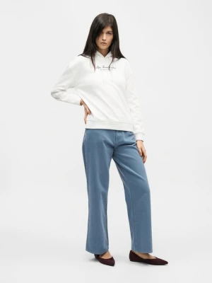 Bluza z kapturem Pepe Jeans biały
