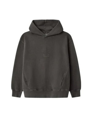 Bluza z kapturem Pepe Jeans ciemnoszary