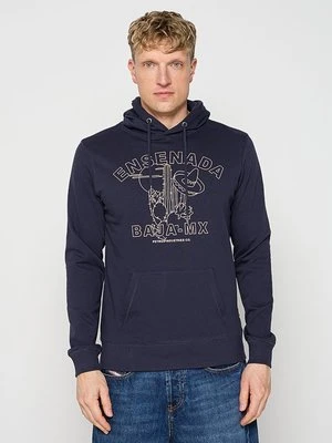 Bluza z kapturem Petrol Industries granatowy