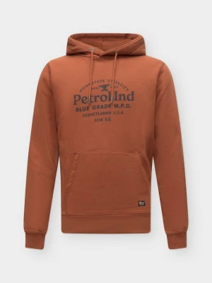 Bluza z kapturem Petrol Industries pomarańczowy