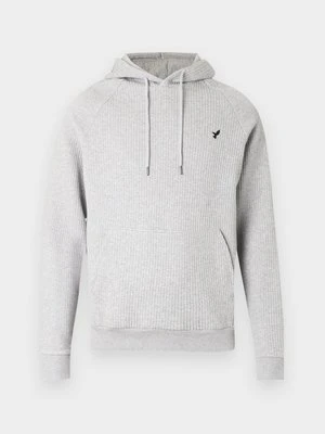 Bluza z kapturem Pier One jasnoszary melanż