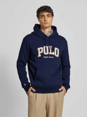 Bluza z kapturem o luźnym kroju z mieszanki bawełny Polo Ralph Lauren
