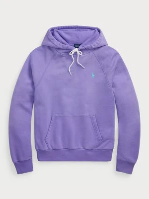 Bluza z kapturem Polo Ralph Lauren liliowy