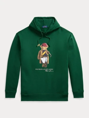 Bluza z kapturem Polo Ralph Lauren ciemnozielony